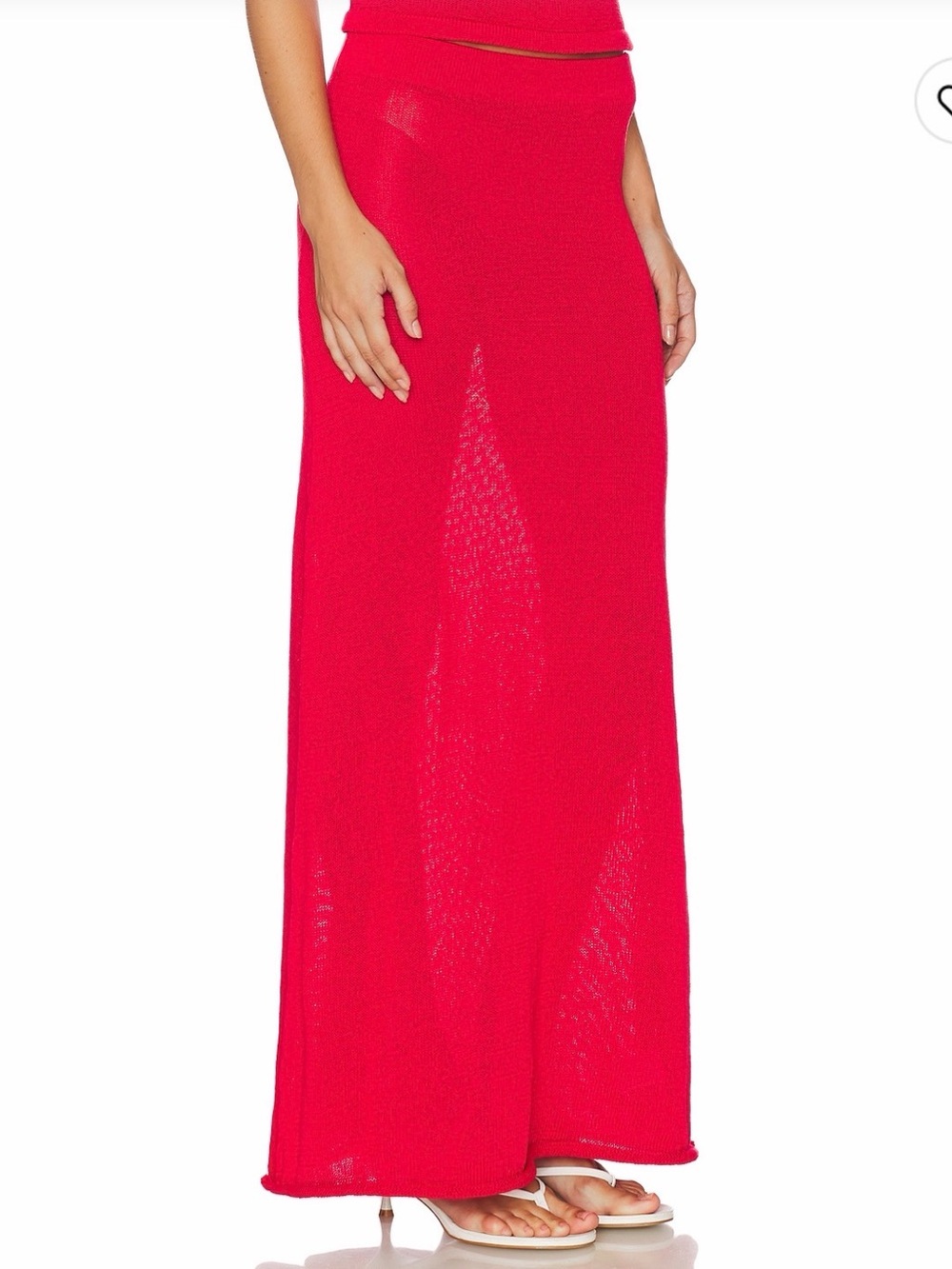 SNDYS red maxi skirt